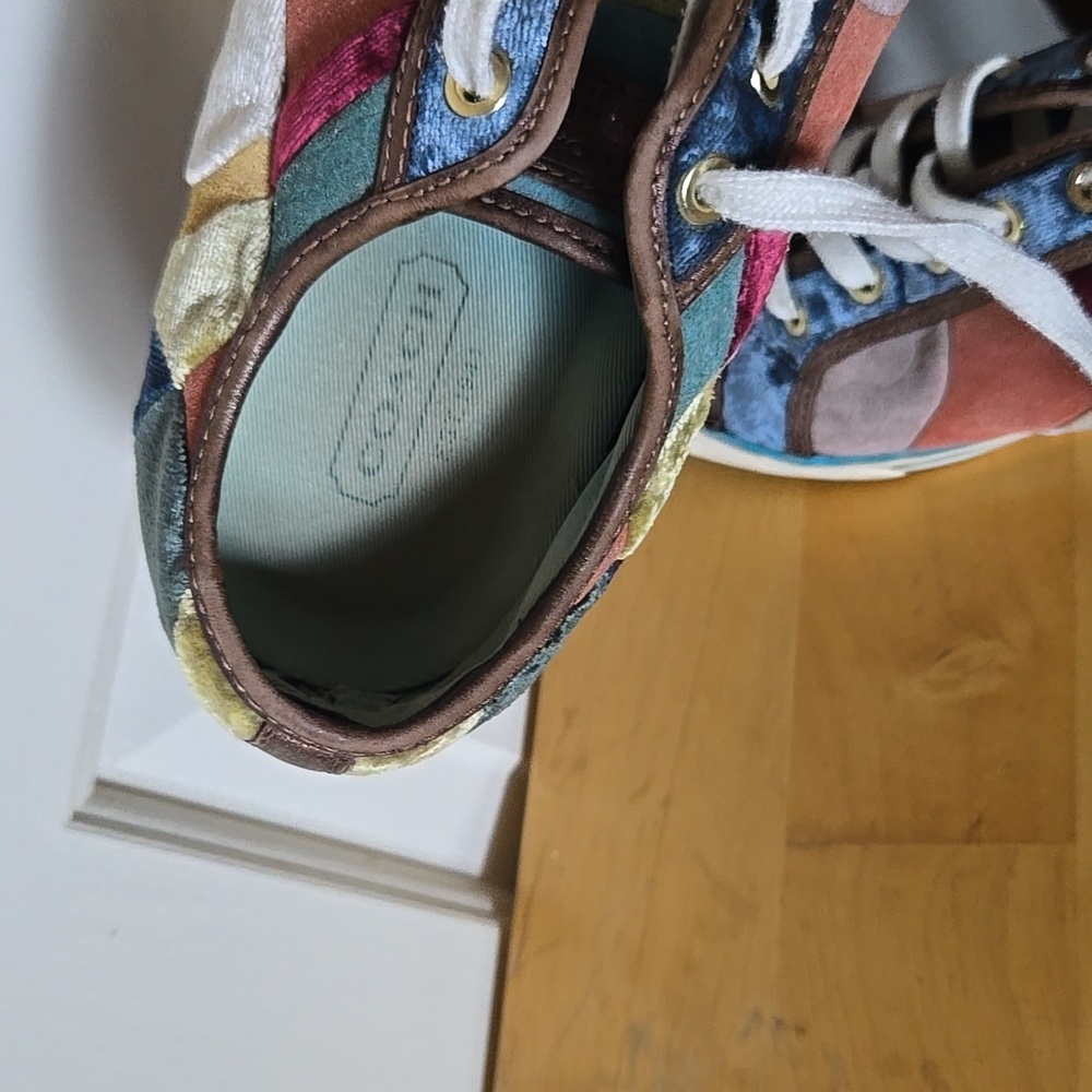 Coach Multicolor Patchwork Sneakers - image 8